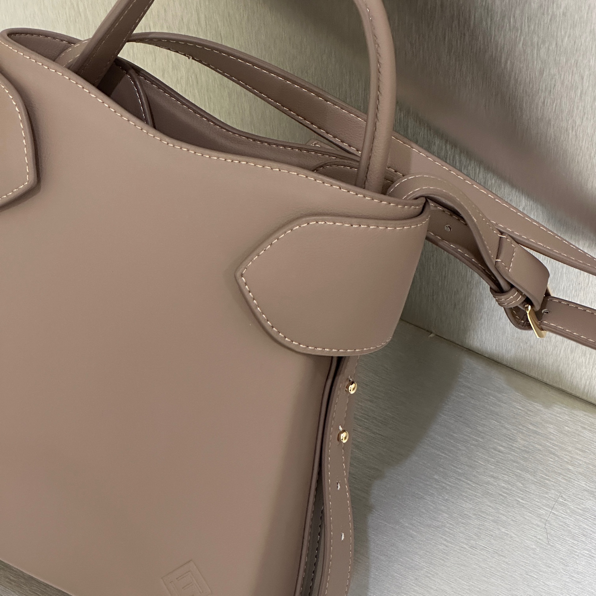 [L’FEMME] Ciin Bag — Stone Mauve / สีม่วงหม่น — 4