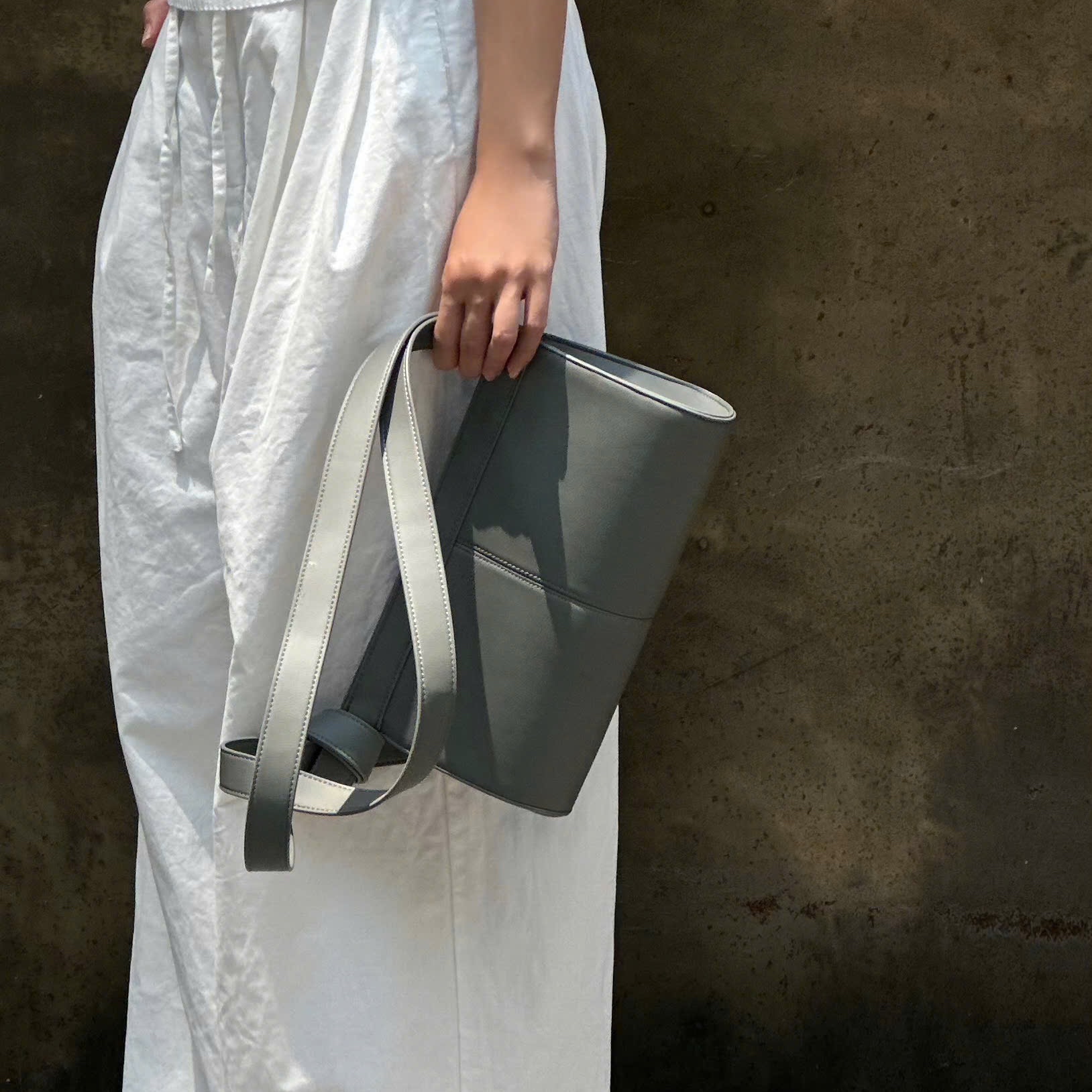 [L’FEMME] Noue Bag — Ocean Grey / สีเทาโอเชียน