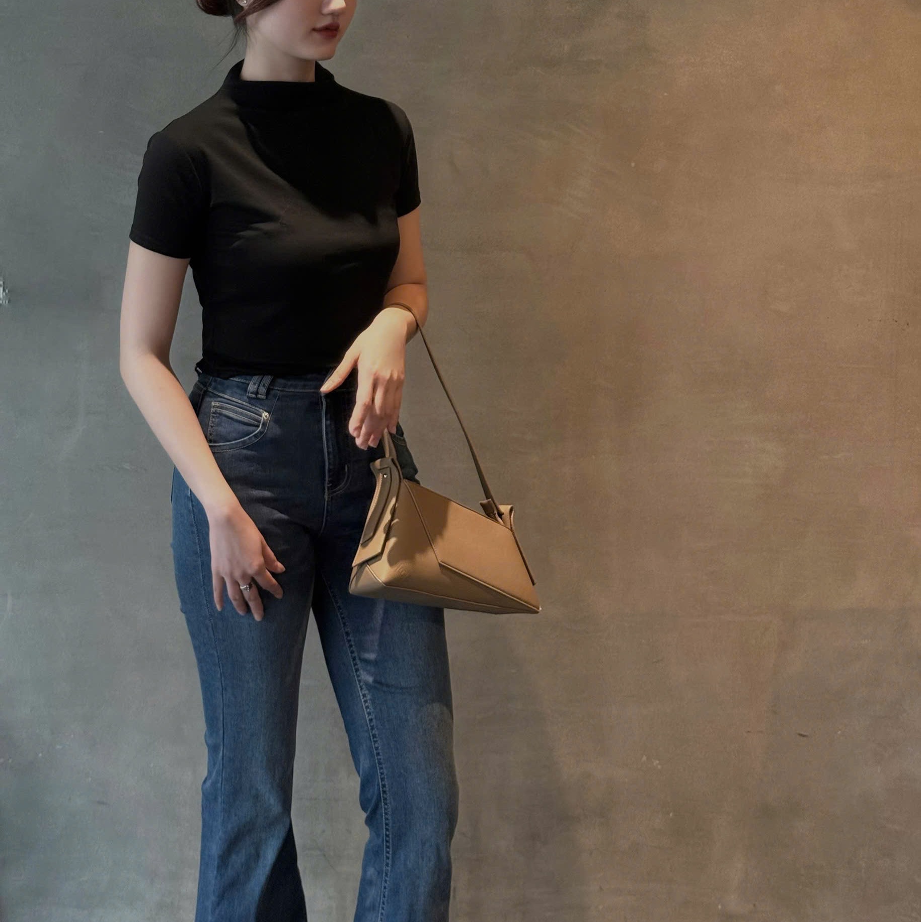 [L’FEMME] Clivé Bag — Chocolate Brown / สีน้ำตาลช็อกโกแลต — 3
