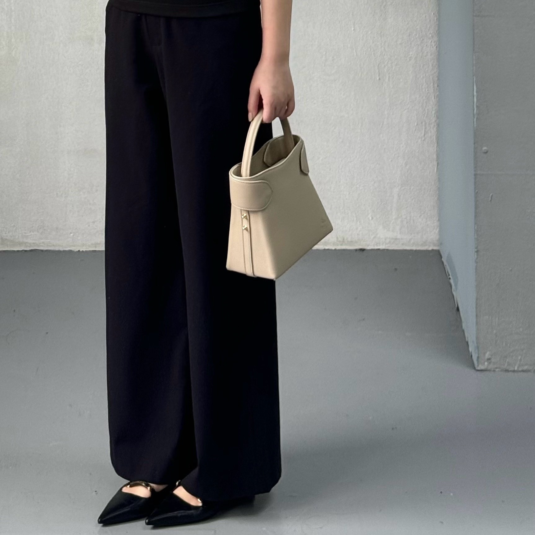 [L’FEMME] Ciin Bag — Light Beige / สีเบจอ่อน