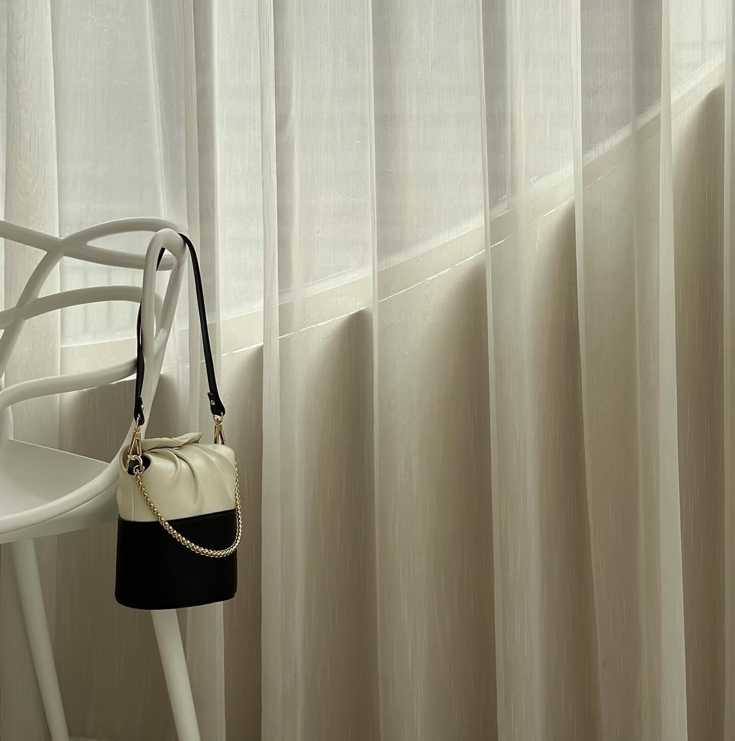 [L’FEMME] MiDang Bag — Black and Cream / สีดำและครีม