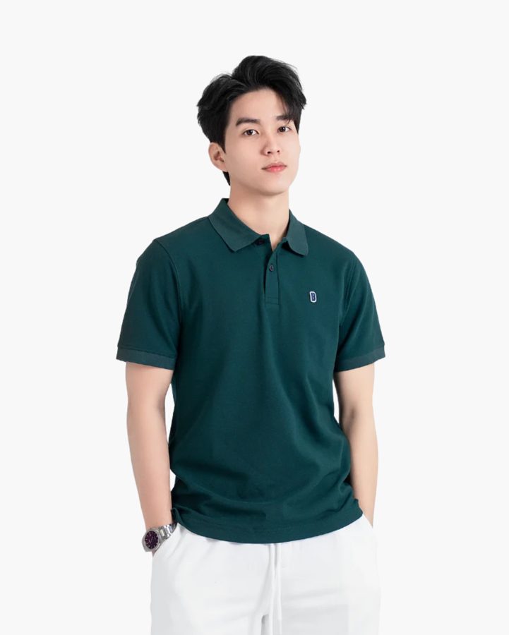 เสื้อโปโลปักโลโก้ BFN ผ้าปิเก้คอตตอน — 7