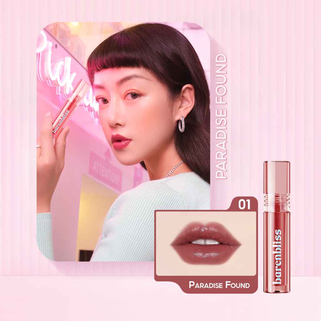 Barenbloom ลิปทินท์พีช เซต 2 แท่ง เนื้อเจลฉ่ำวาว ติดทน ไม่เหนียว 4 สี — 2