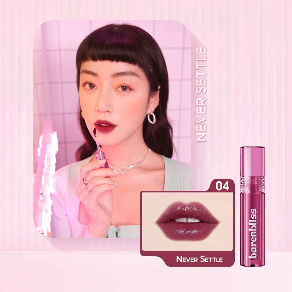 Barenbloom ลิปทินท์พีช เนื้อเจลฉ่ำวาว ริมฝีปากอมน้ำ ติดทน 24 ชม. 3ml 4 สี — 5