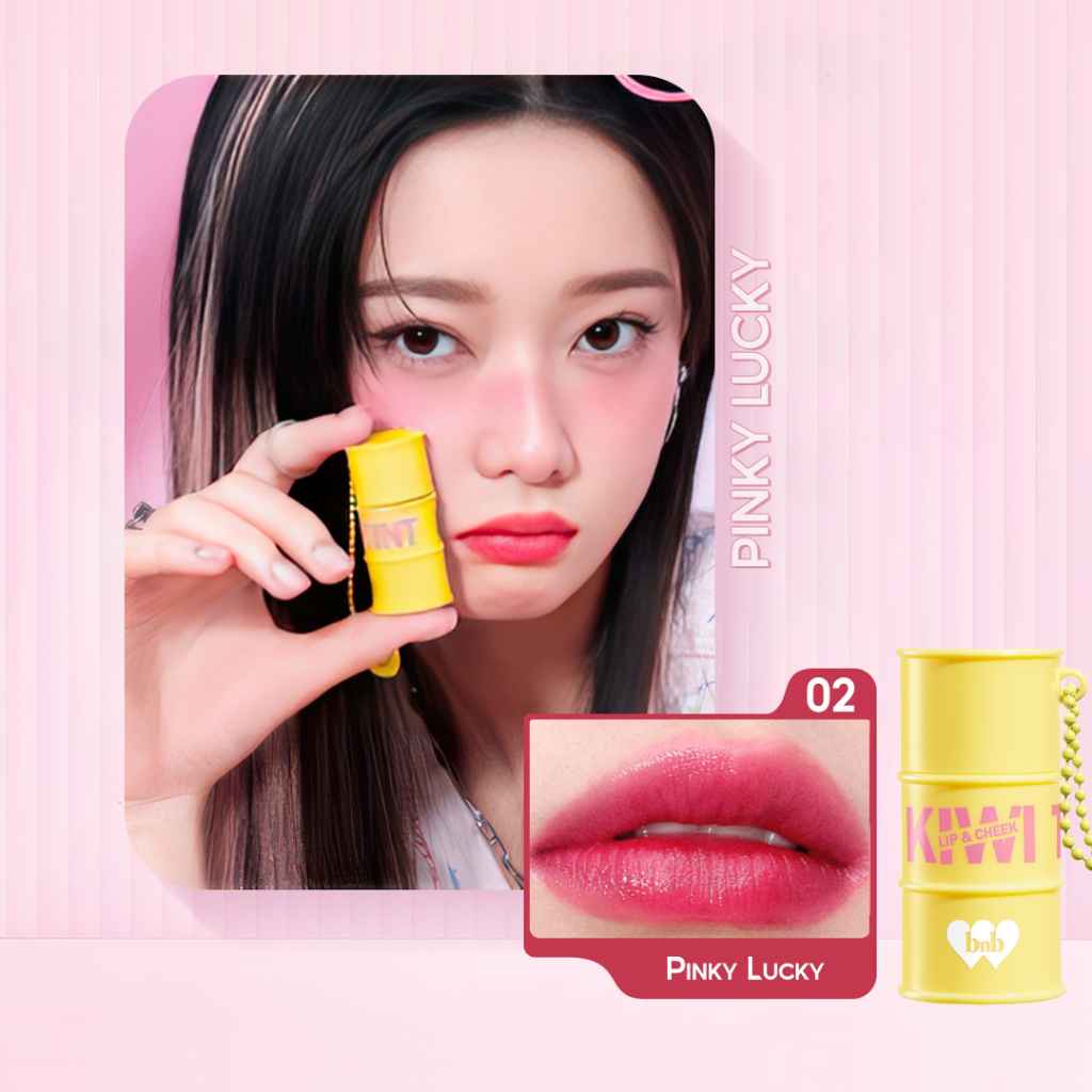 Barenbloom ทินท์ลิปแอนด์ชีค Kiwi Tin Tint ใช้ทาปากและแก้ม ติดทน 12 ชม. 4 สี — 3