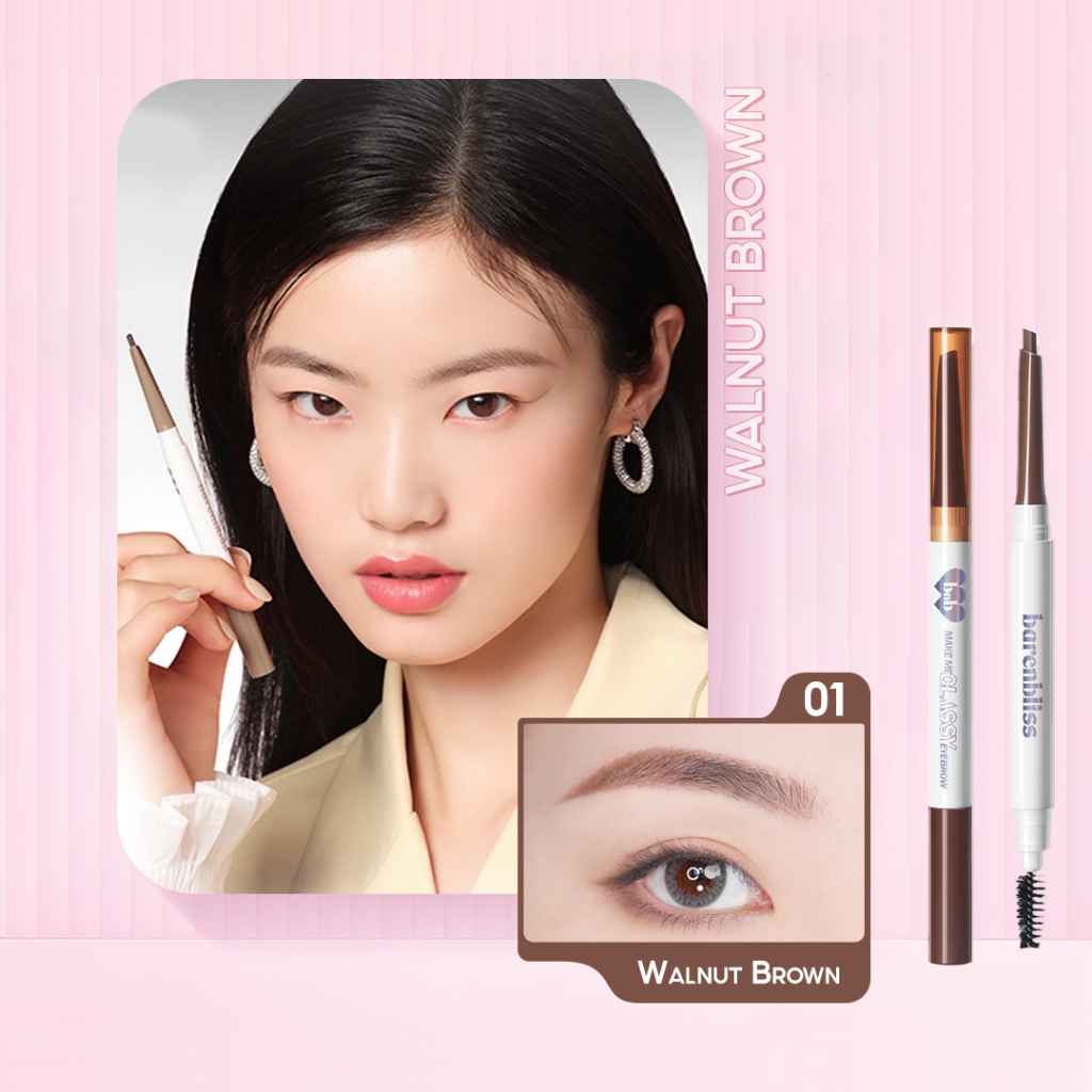 Barenbloom ดินสอเขียนคิ้ว Make Me Classy หัวเล็กเขียนเป็นเส้นขน ไม่เป็นก้อน ไม่เลอะ 2 สี — 3
