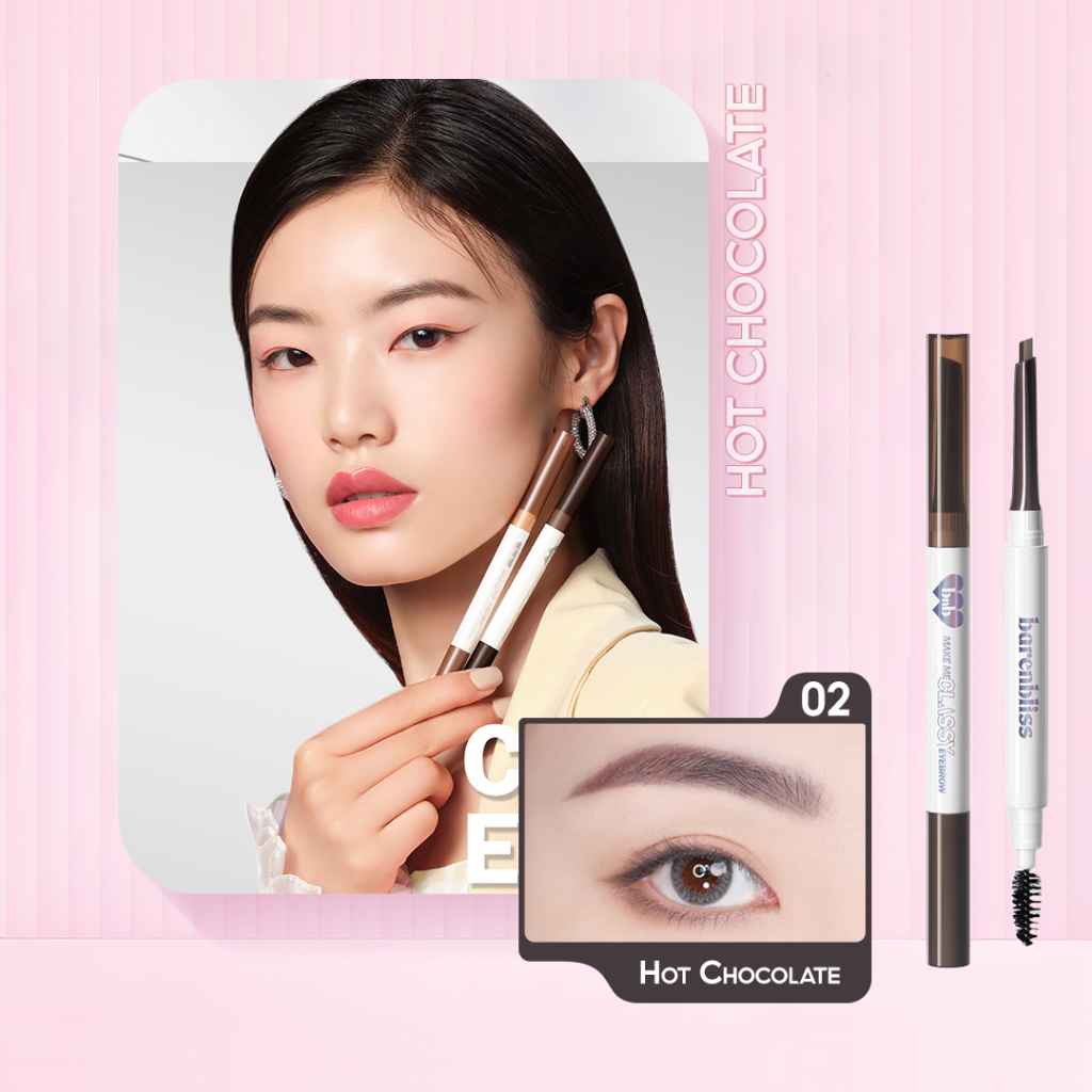 Barenbloom ดินสอเขียนคิ้ว Make Me Classy หัวเล็กเขียนเป็นเส้นขน ไม่เป็นก้อน ไม่เลอะ 2 สี — 4
