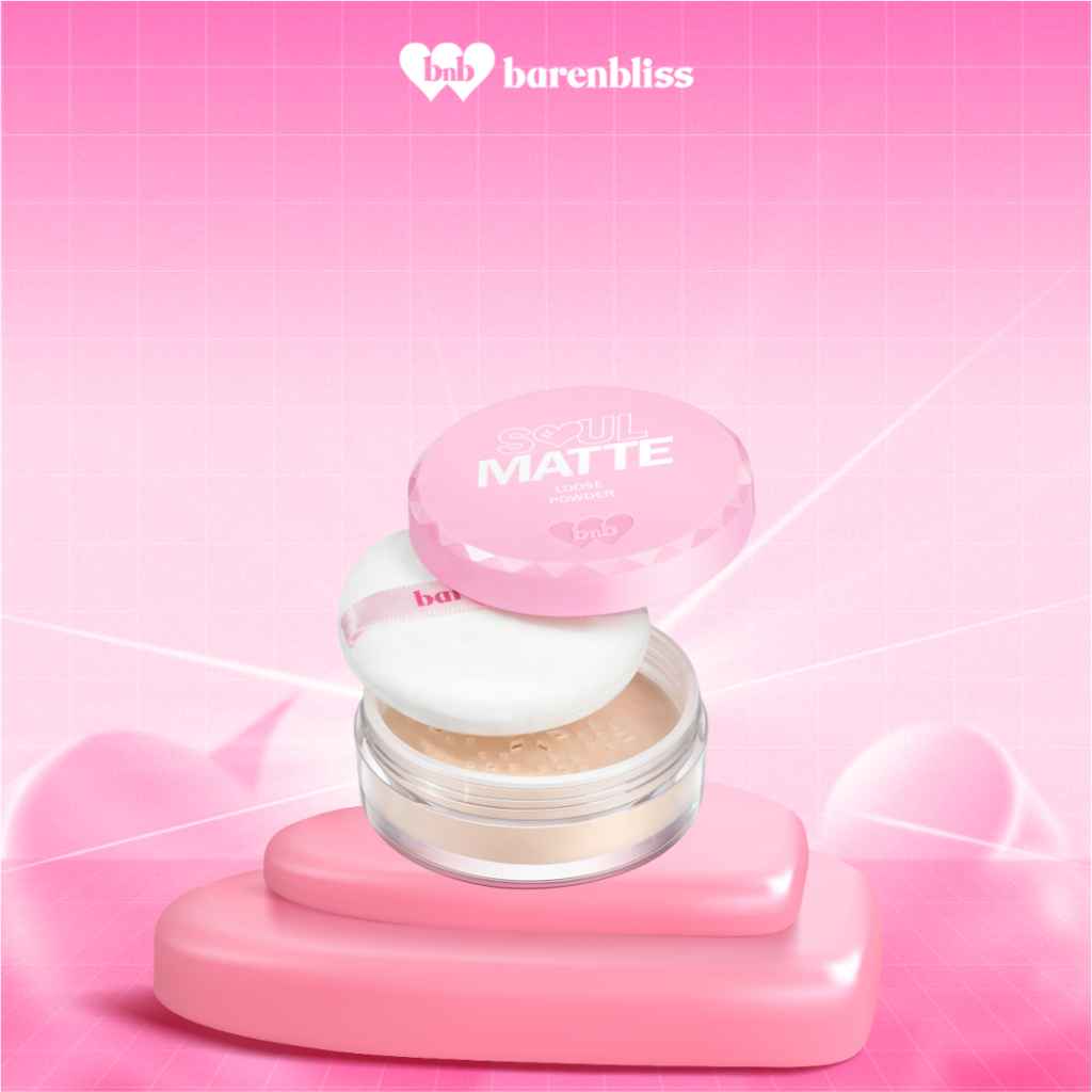 Barenbloom แป้งฝุ่นคุมมัน Soul-Matte Loose Powder SPF45 PA+++ เนื้อบางเบา กันน้ำ 6.8g