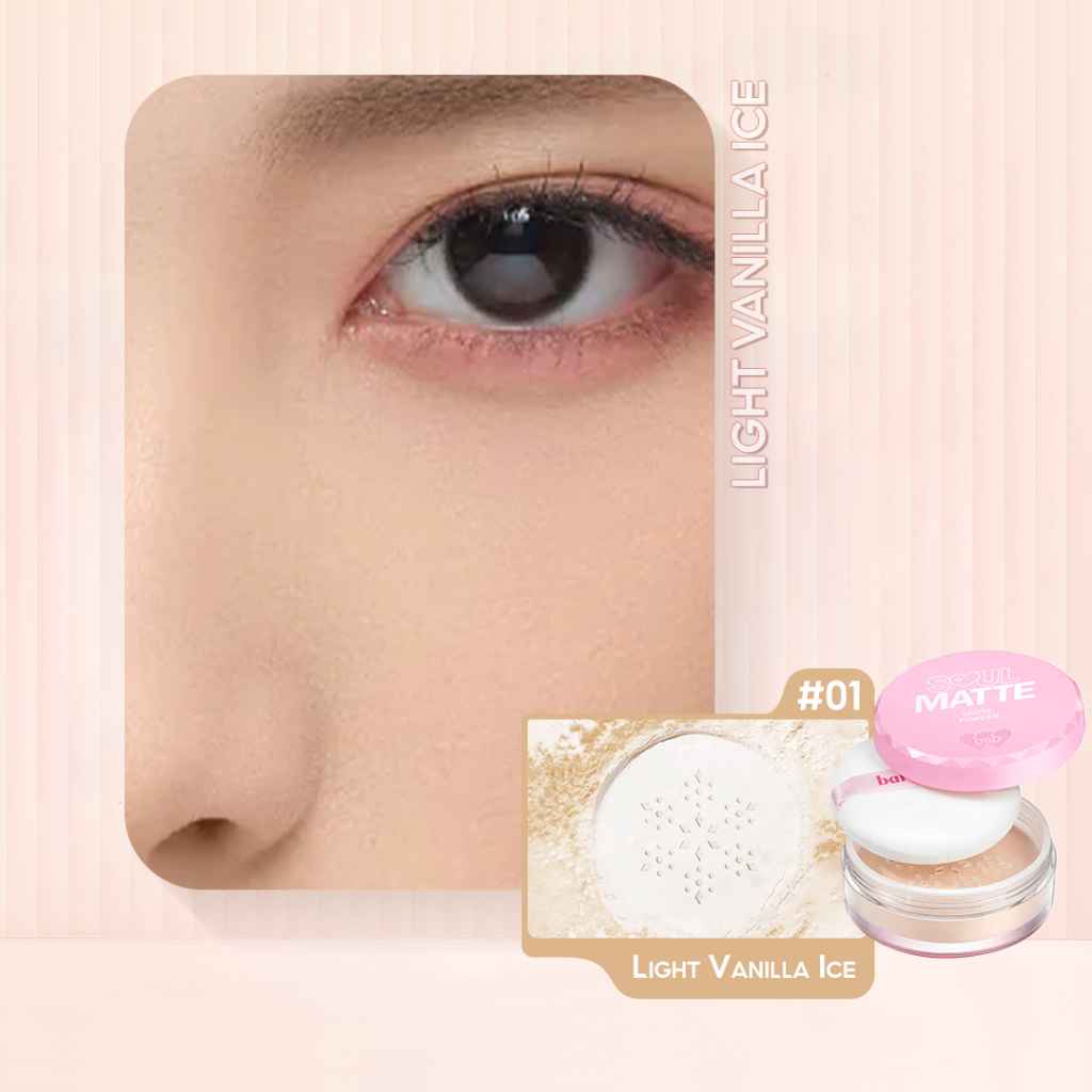Barenbloom แป้งฝุ่นคุมมัน Soul-Matte Loose Powder SPF45 PA+++ เนื้อบางเบา กันน้ำ 6.8g — 2
