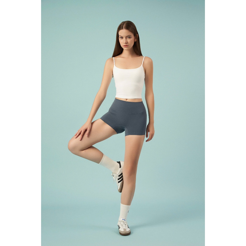 Lady Block สปอร์ตบรา Helia สายเดี่ยว มีฟองน้ำในตัว ใส่เล่นยิม โยคะ ผ้านุ่มยืดหยุ่น — 3