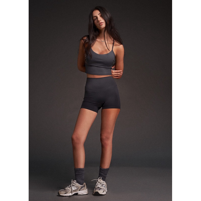 Lady Block สปอร์ตบรา Kiko ทรงครอป 2 สาย ผ้ายืด 4 ทาง นุ่ม ซัพพอร์ตสบาย — 7
