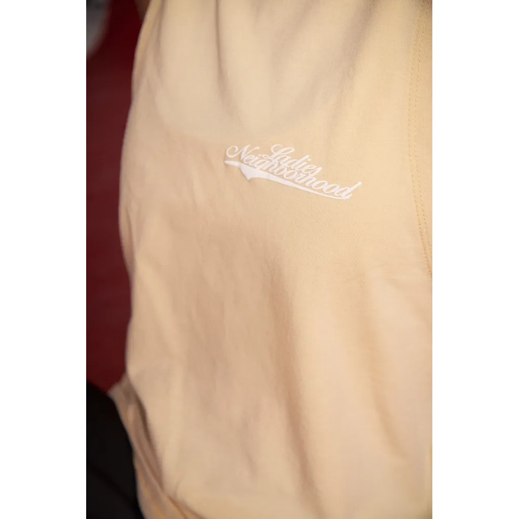 Lady Block เสื้อกล้ามแขนกุด Nara Tank Top คอตตอนยืด 4 ทาง ระบายอากาศ ปักโลโก้นูน — 2