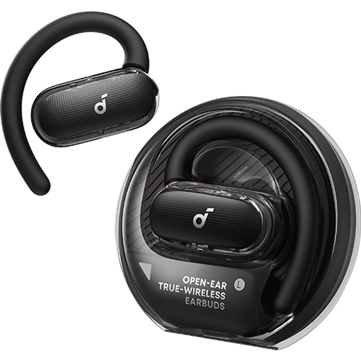 Soundcor V40X หูฟังไร้สายแบบเปิดหู Open-Ear ตะขอคล้องหู ไมค์ AI 4 ตัว กันน้ำ IP55