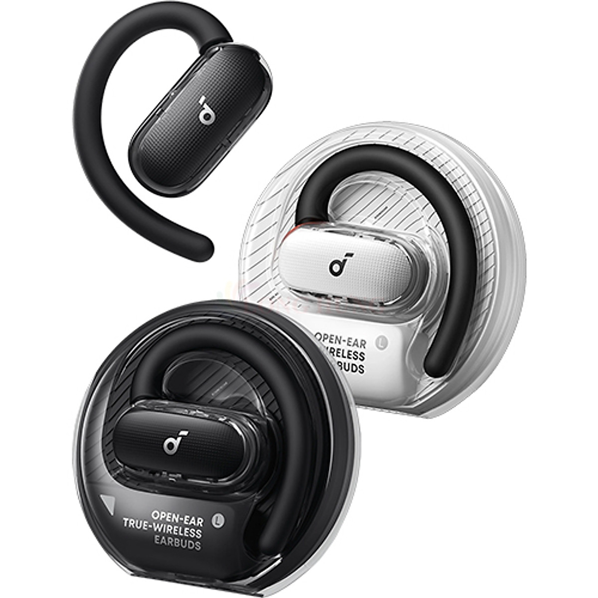 Soundcor V40X หูฟังไร้สายแบบเปิดหู Open-Ear ตะขอคล้องหู ไมค์ AI 4 ตัว กันน้ำ IP55 — 3