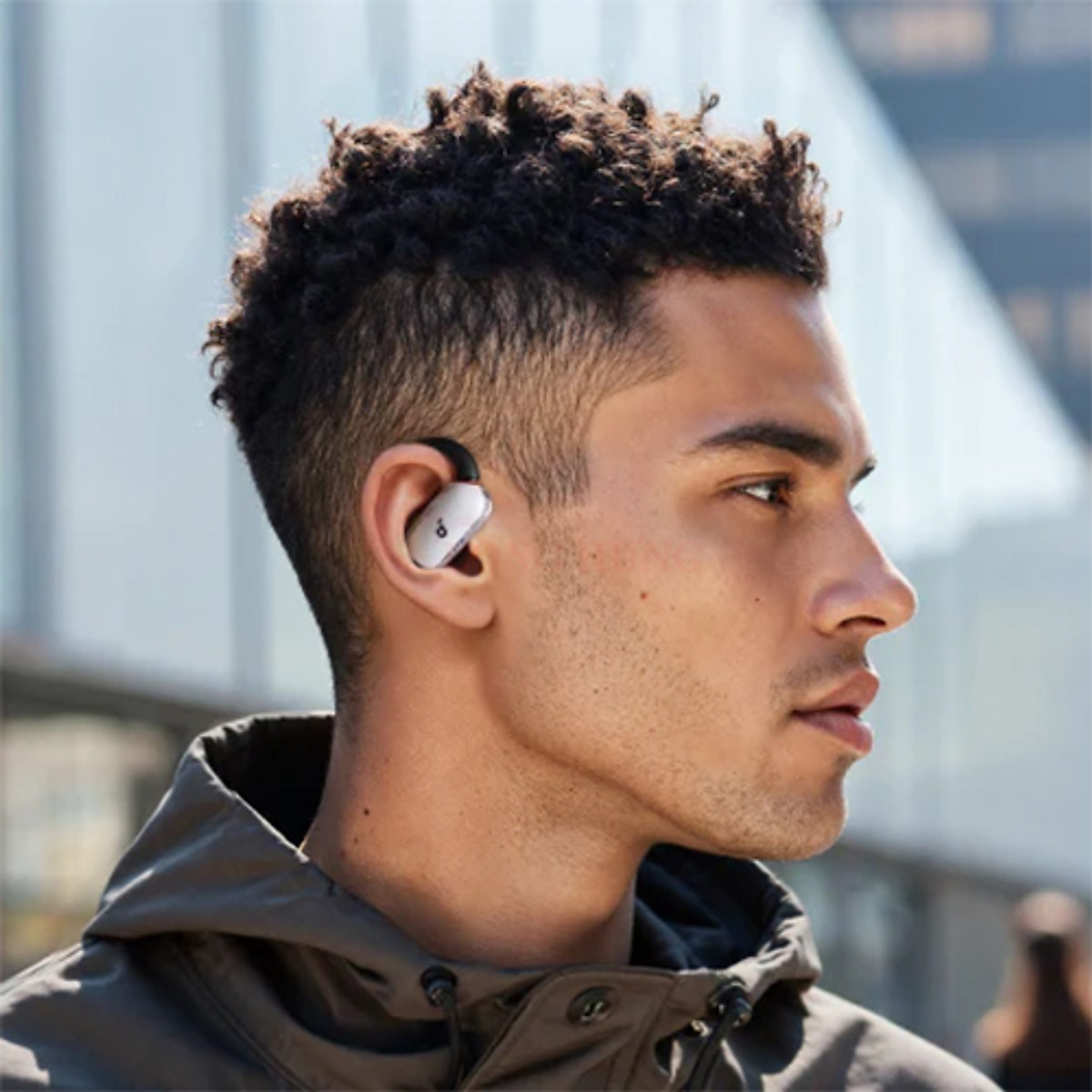 Soundcor V40X หูฟังไร้สายแบบเปิดหู Open-Ear ตะขอคล้องหู ไมค์ AI 4 ตัว กันน้ำ IP55 — 4