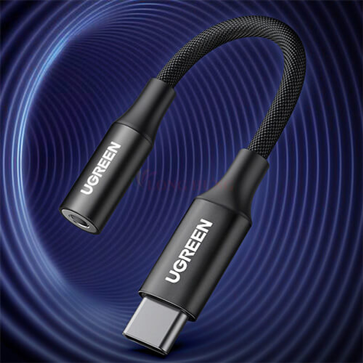 Ugrin AV16 อะแดปเตอร์แปลง USB-C เป็นแจ็คหูฟัง 3.5 มม. รองรับไมค์ ปรับเสียงได้ เสียง Hi-Fi — 5