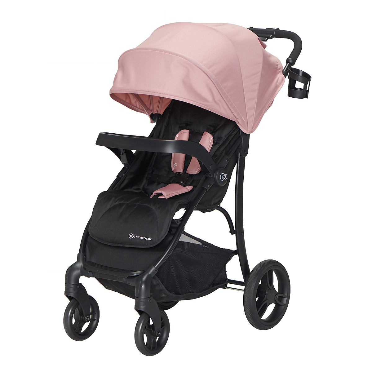 Kindercraft Cruiser Plus รถเข็นเด็กที่นั่งกว้าง หลังคาใหญ่ ปรับเอนนอนได้ พับมือเดียว