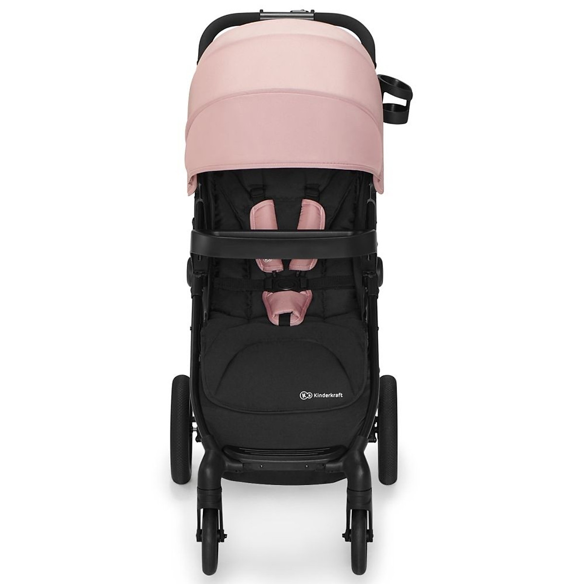 Kindercraft Cruiser Plus รถเข็นเด็กที่นั่งกว้าง หลังคาใหญ่ ปรับเอนนอนได้ พับมือเดียว — 2