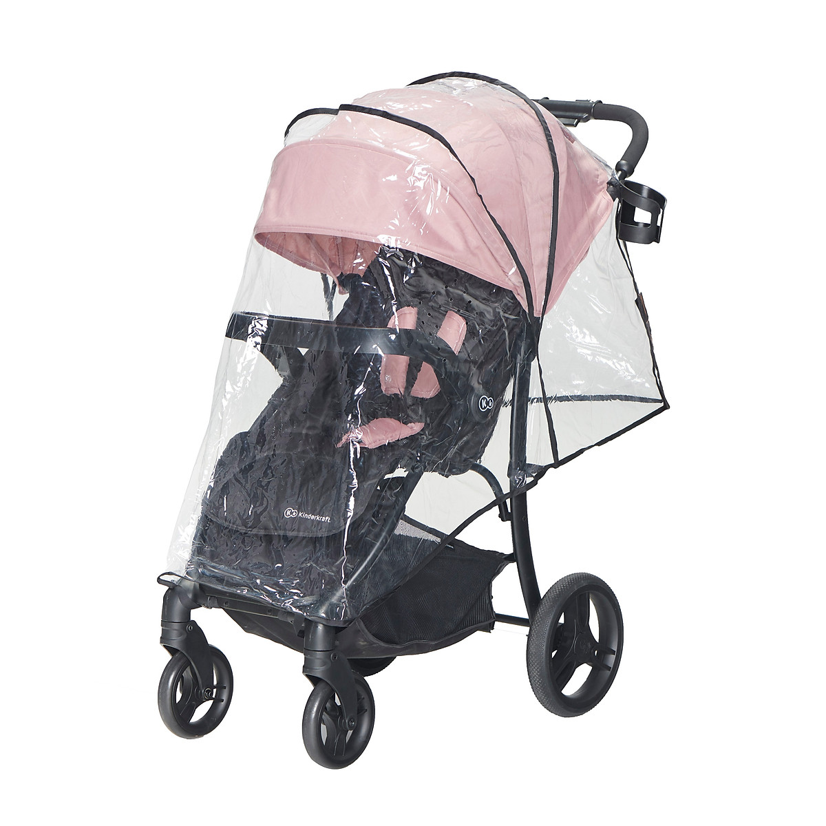 Kindercraft Cruiser Plus รถเข็นเด็กที่นั่งกว้าง หลังคาใหญ่ ปรับเอนนอนได้ พับมือเดียว — 6