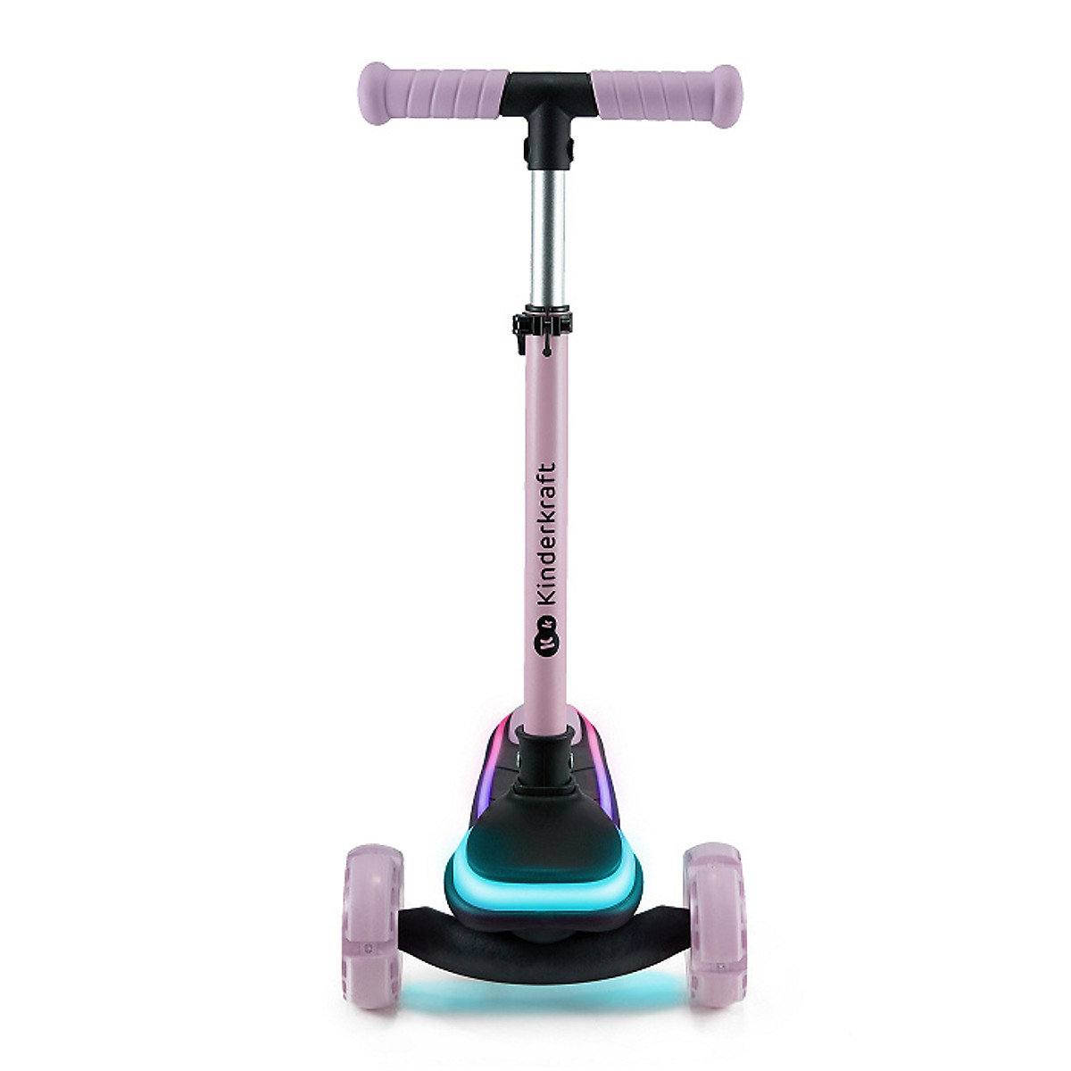 Kindercraft Raketa สกูตเตอร์ 3 ล้อมีไฟ LED เด็ก 2 ขวบขึ้นไป พับได้ ปรับความสูงได้ — 3