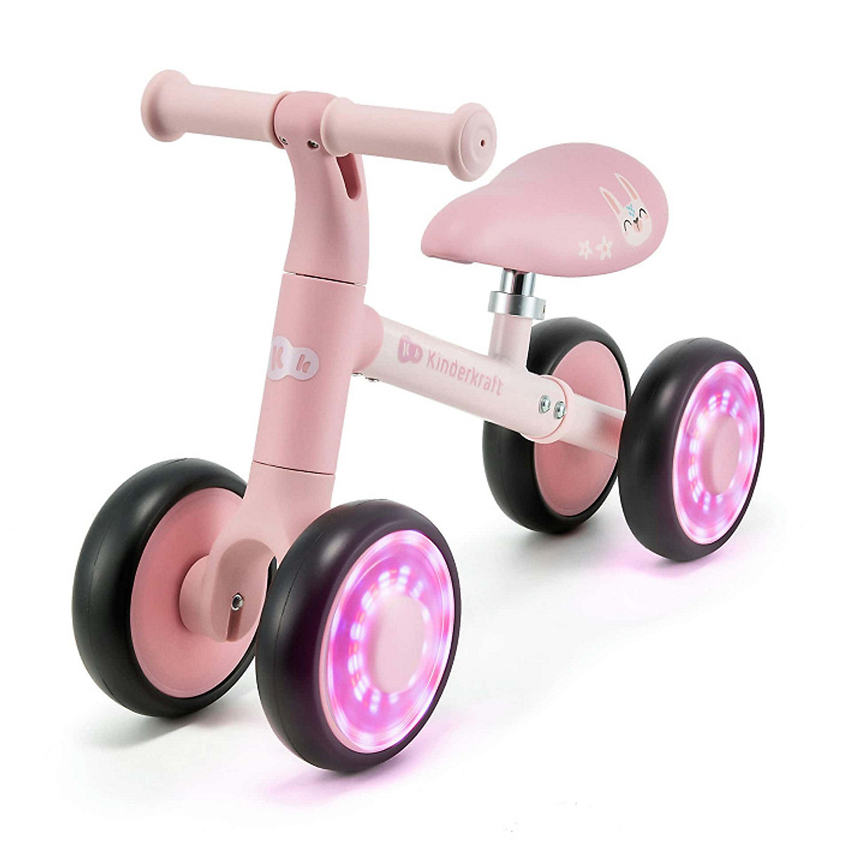 Kindercraft Cutey Flash จักรยานทรงตัว 4 ล้อ ล้อมีไฟ LED เด็ก 1 ขวบขึ้นไป เบา 2.1 กก. — 7