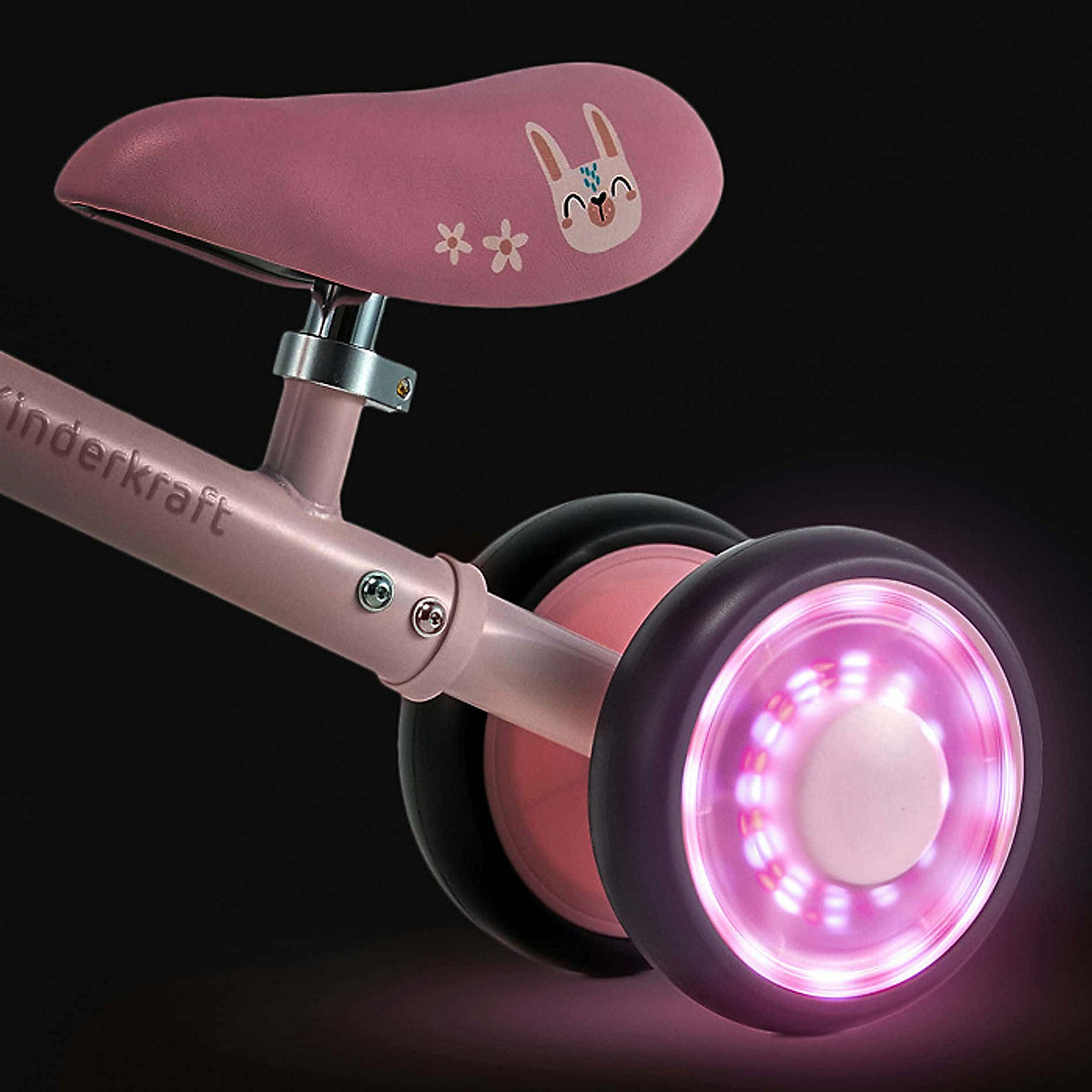 Kindercraft Cutey Flash จักรยานทรงตัว 4 ล้อ ล้อมีไฟ LED เด็ก 1 ขวบขึ้นไป เบา 2.1 กก. — 8