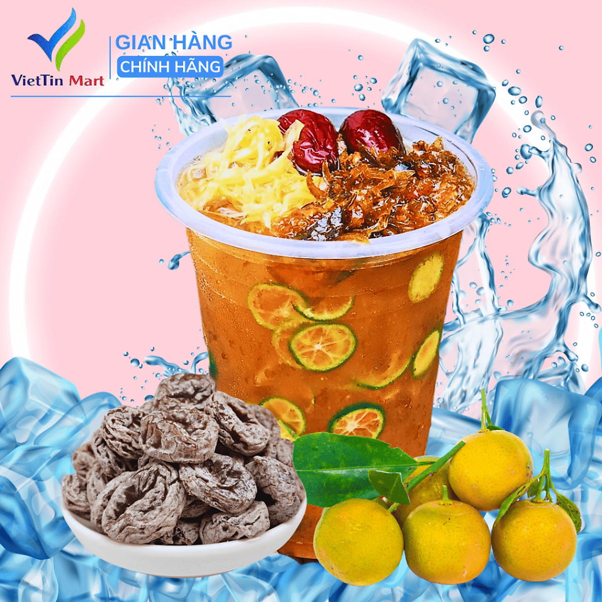 Tanlok ส้มจี๊ดแช่อิ่มผสมบ๊วย 580 / 900 กรัม ใช้ทำเครื่องดื่มเย็น ชงน้ำ เปรี้ยวหวานหอม — 4
