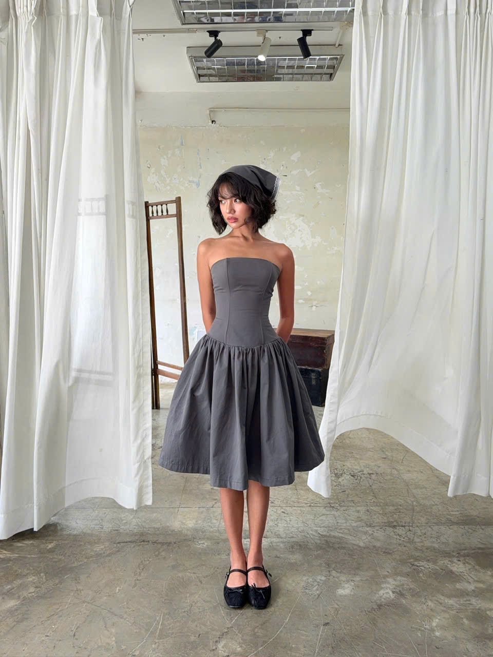 Lola Dress — เดรสเกาะอกแถมที่คาดผม — 5