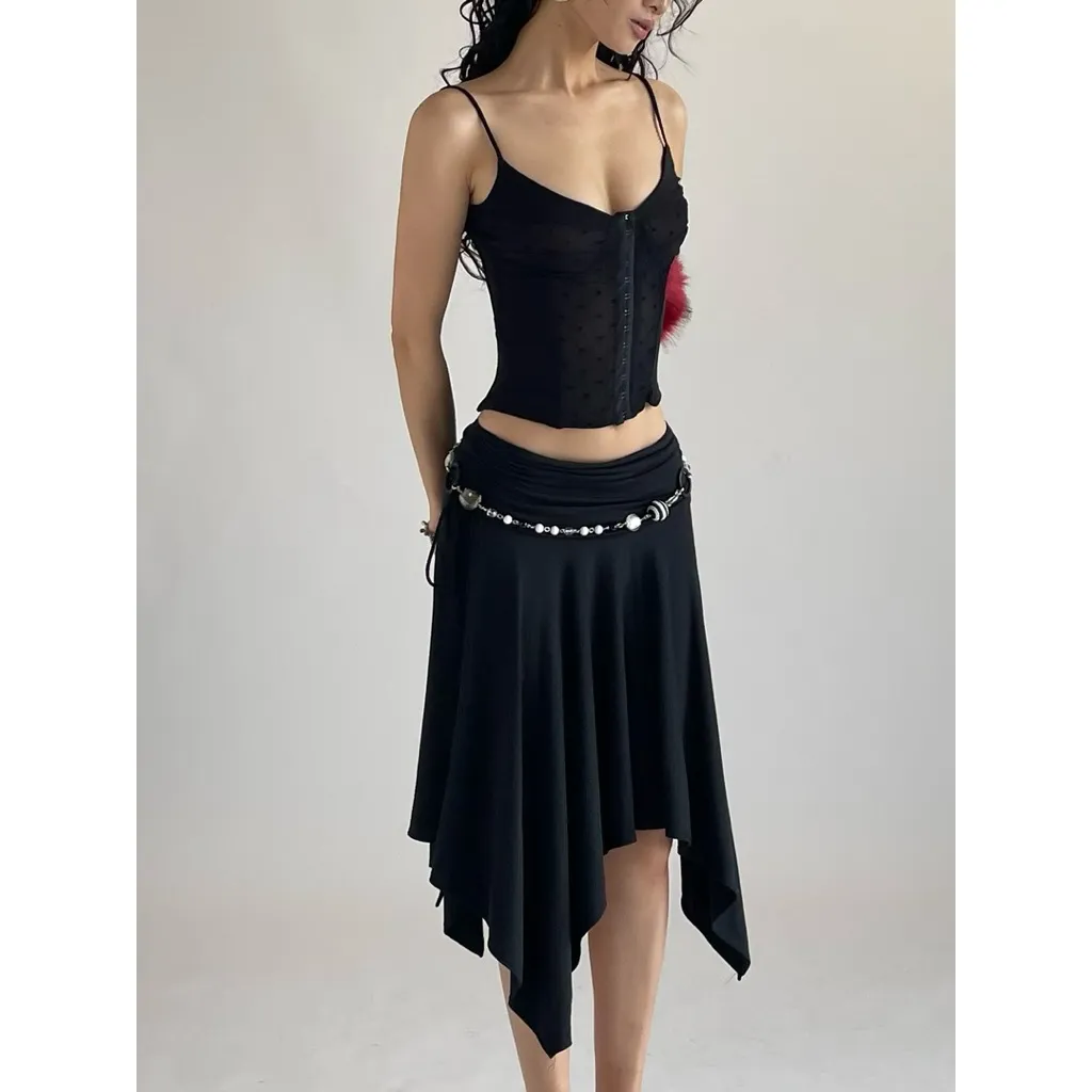 Raven Corset — คอร์เซ็ตผ้าตาข่ายเก็บเอว มีเซตให้เลือก — 6