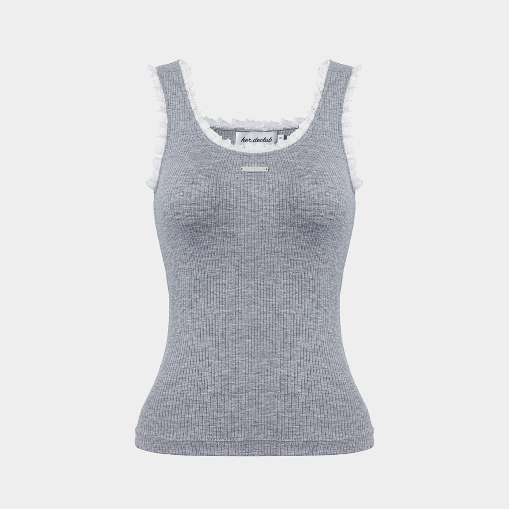 Anna Tank — เสื้อกล้ามเรียบ ทรงสวย — 5