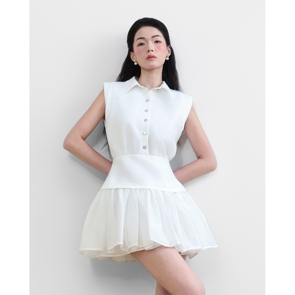 Chloe Dress — เดรสสีขาวหรูหรา — 2