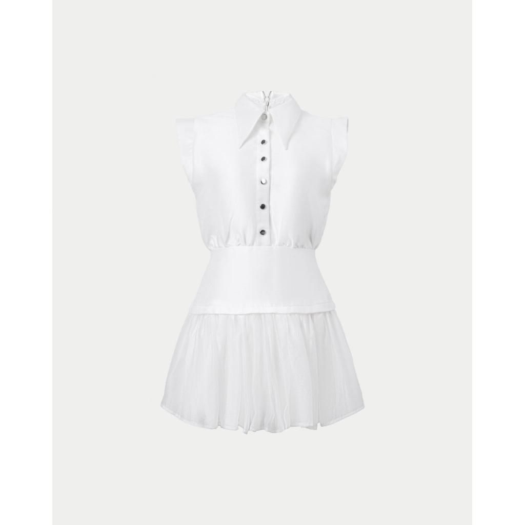 Chloe Dress — เดรสสีขาวหรูหรา — 3