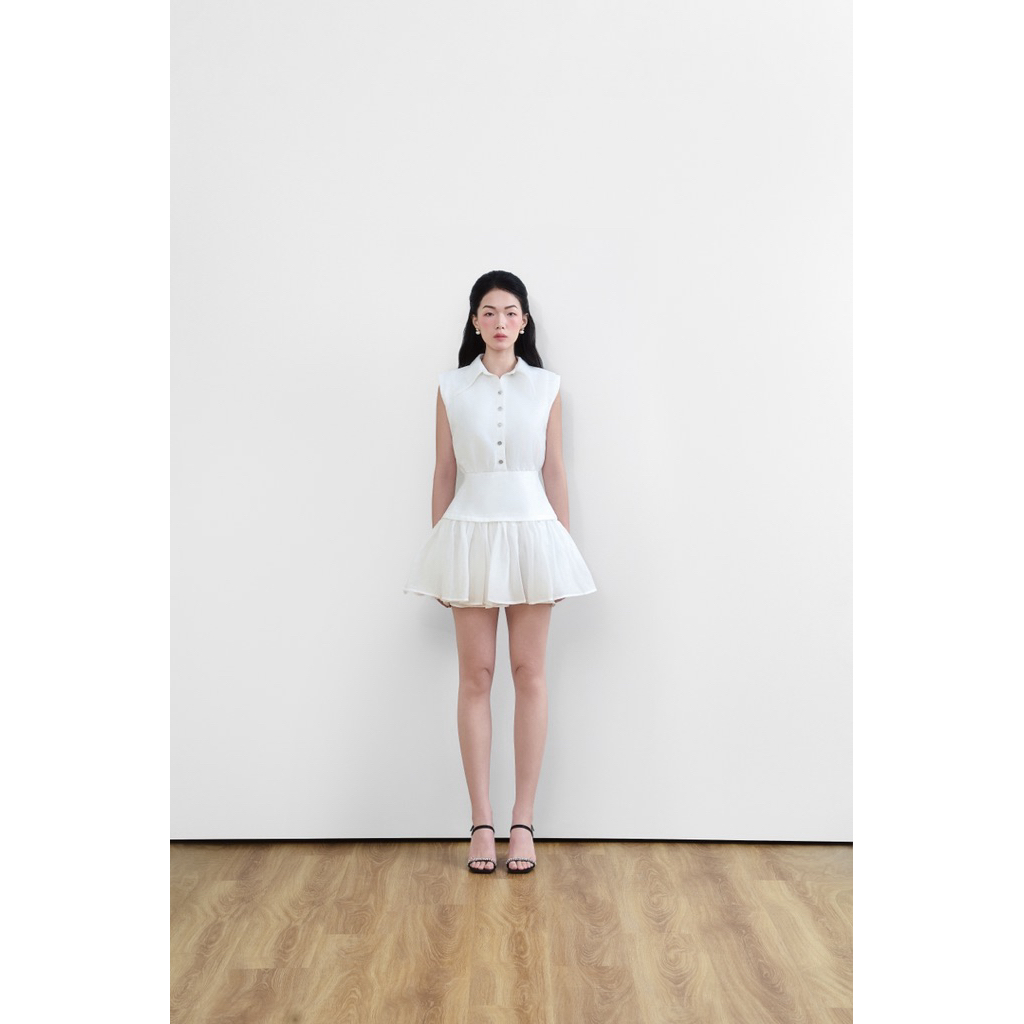 Chloe Dress — เดรสสีขาวหรูหรา — 5