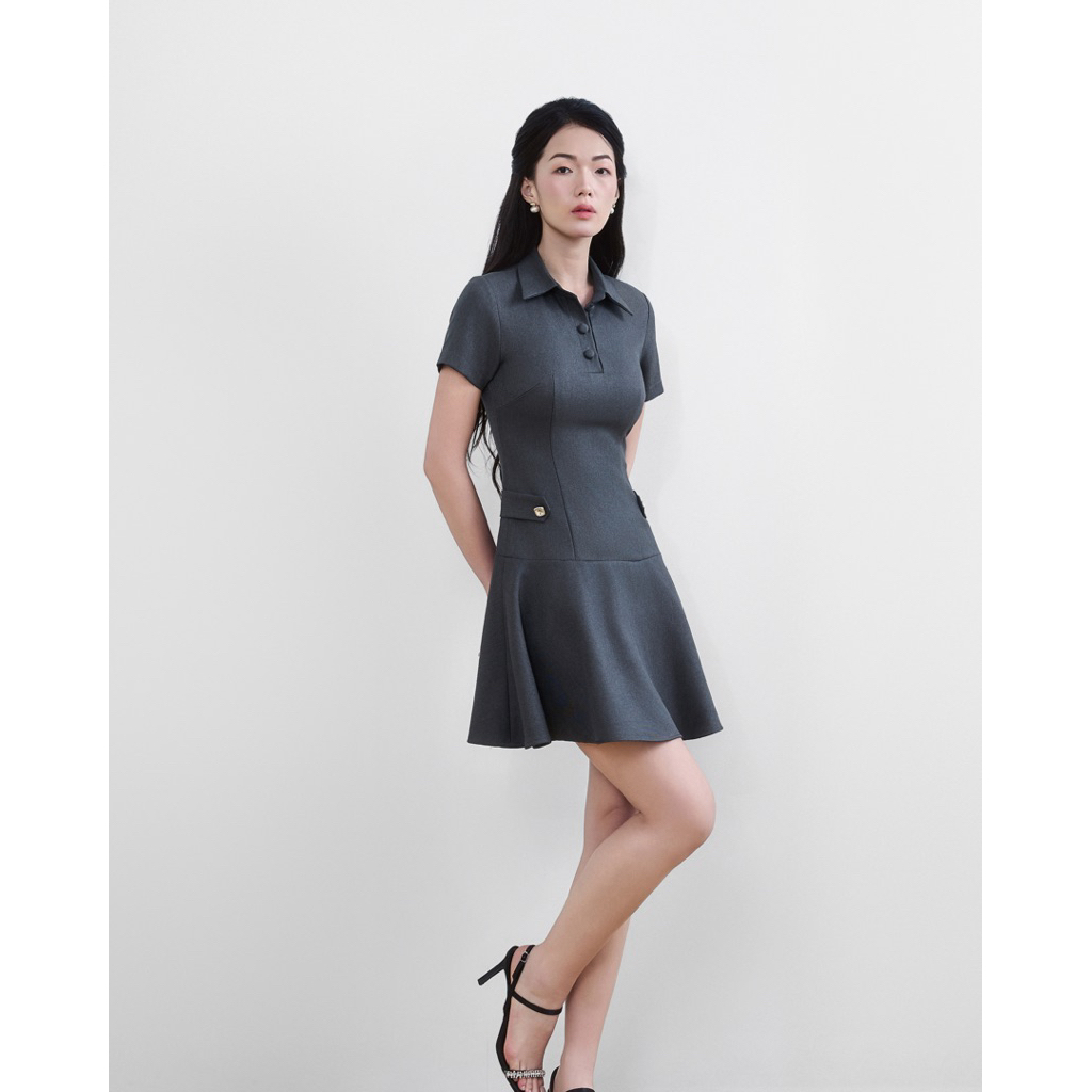 Clara Dress — เดรสทรงเรียบ ใส่ได้ทุกวัน