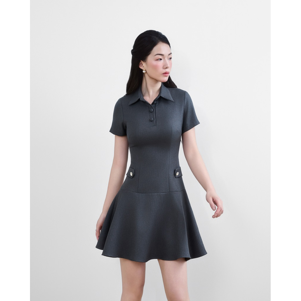 Clara Dress — เดรสทรงเรียบ ใส่ได้ทุกวัน — 2