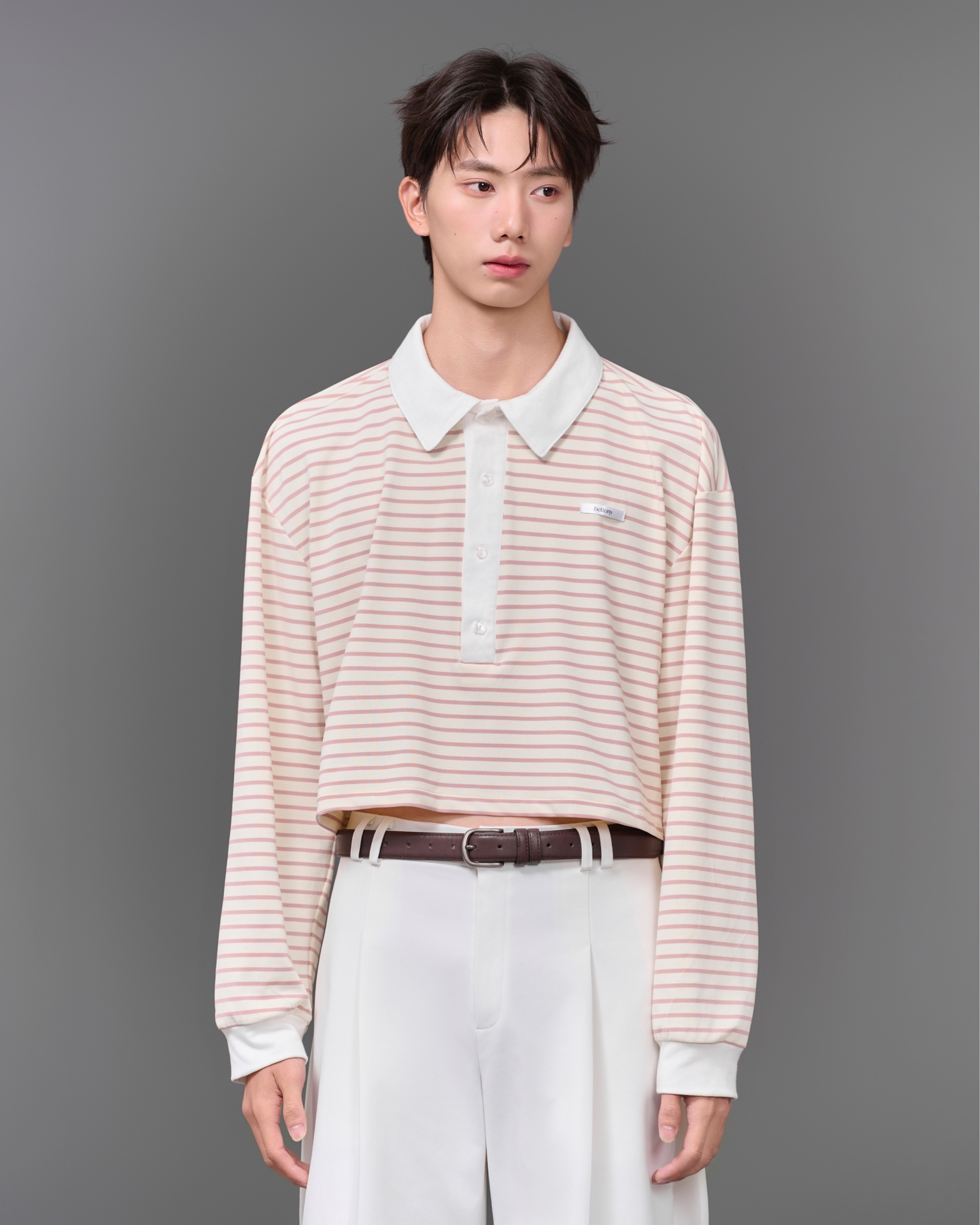 [BETTONY] Lollipop Polo Shirt