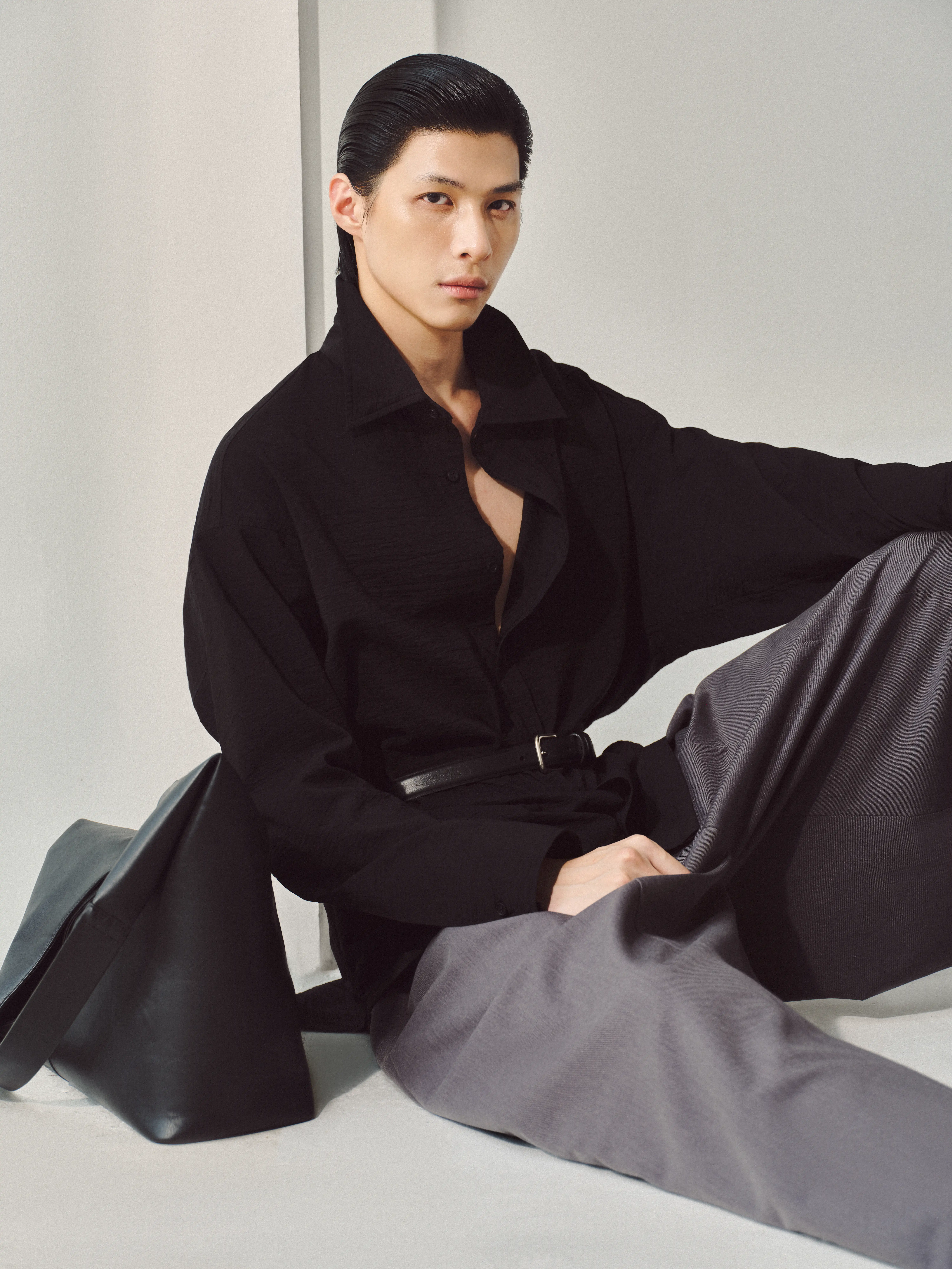 [AGENDER PROJECT] UNISEX - ÁO SƠ MI OVERSIZED LYOCELL — 5