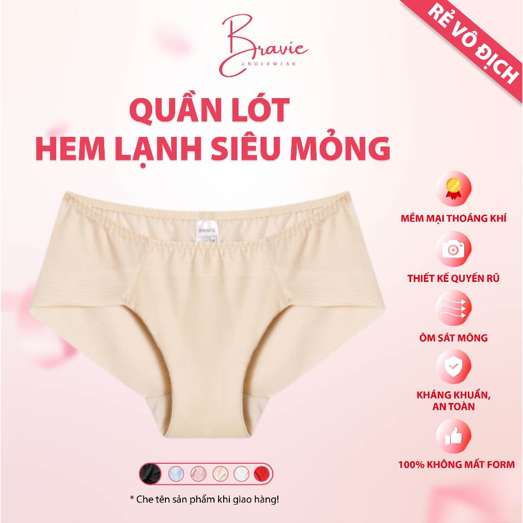 BRAVIE | Quần Lót Nữ BigSize QH012