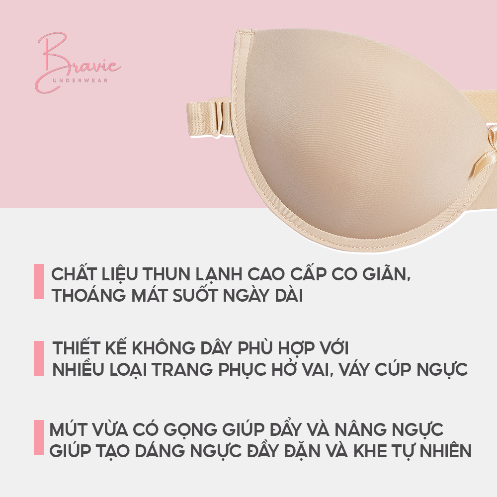 BRAVIE | Áo ngực không dây BLN135 · ล็อตใหม่ — 6