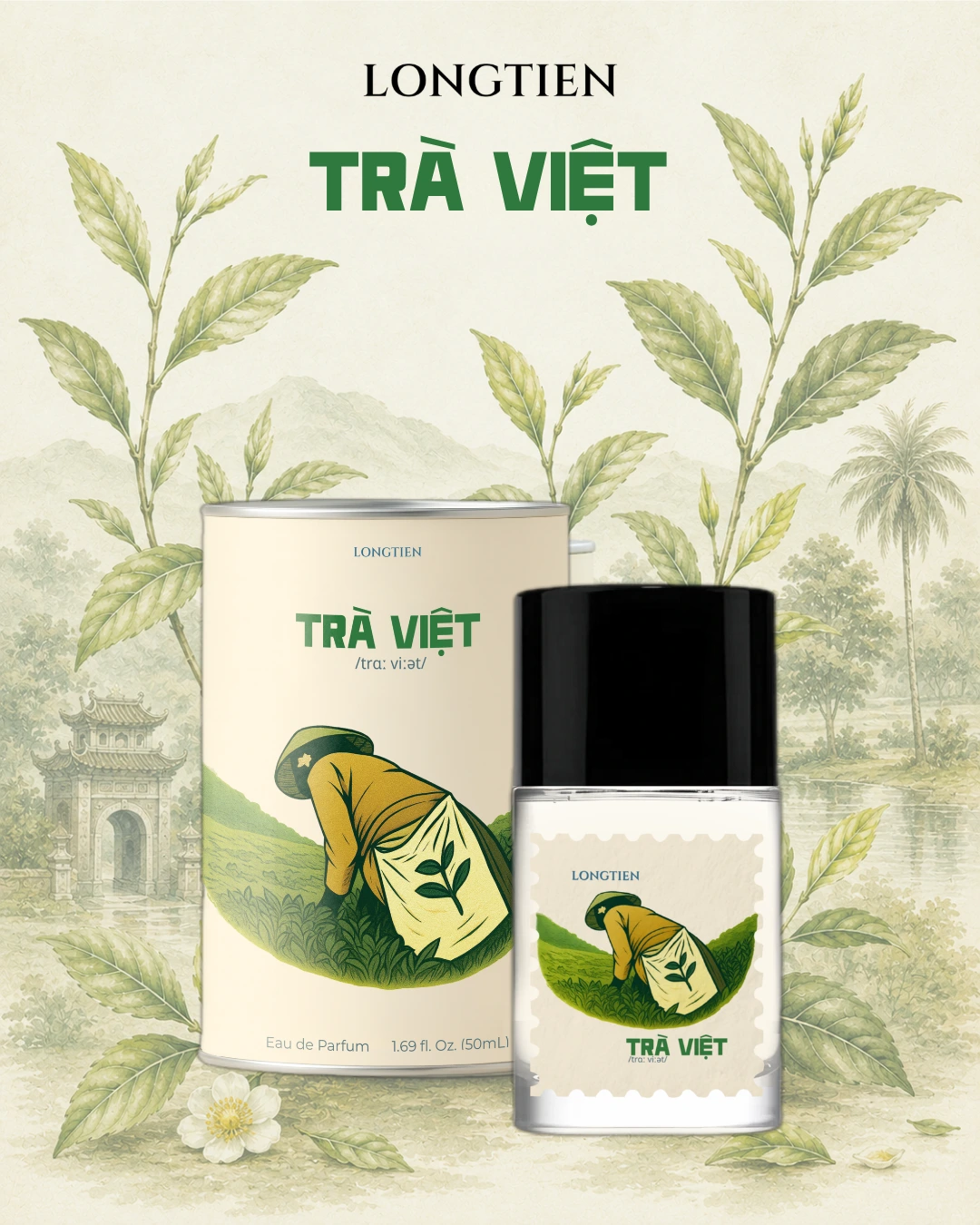น้ำหอมกลิ่นชา 50 ml